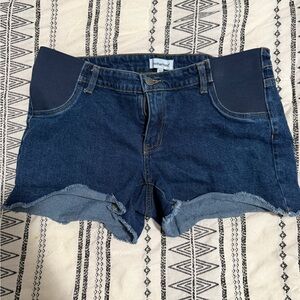 Motherhood Denim Maternity Shorts